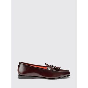 Santoni Loafers Men Burgundy